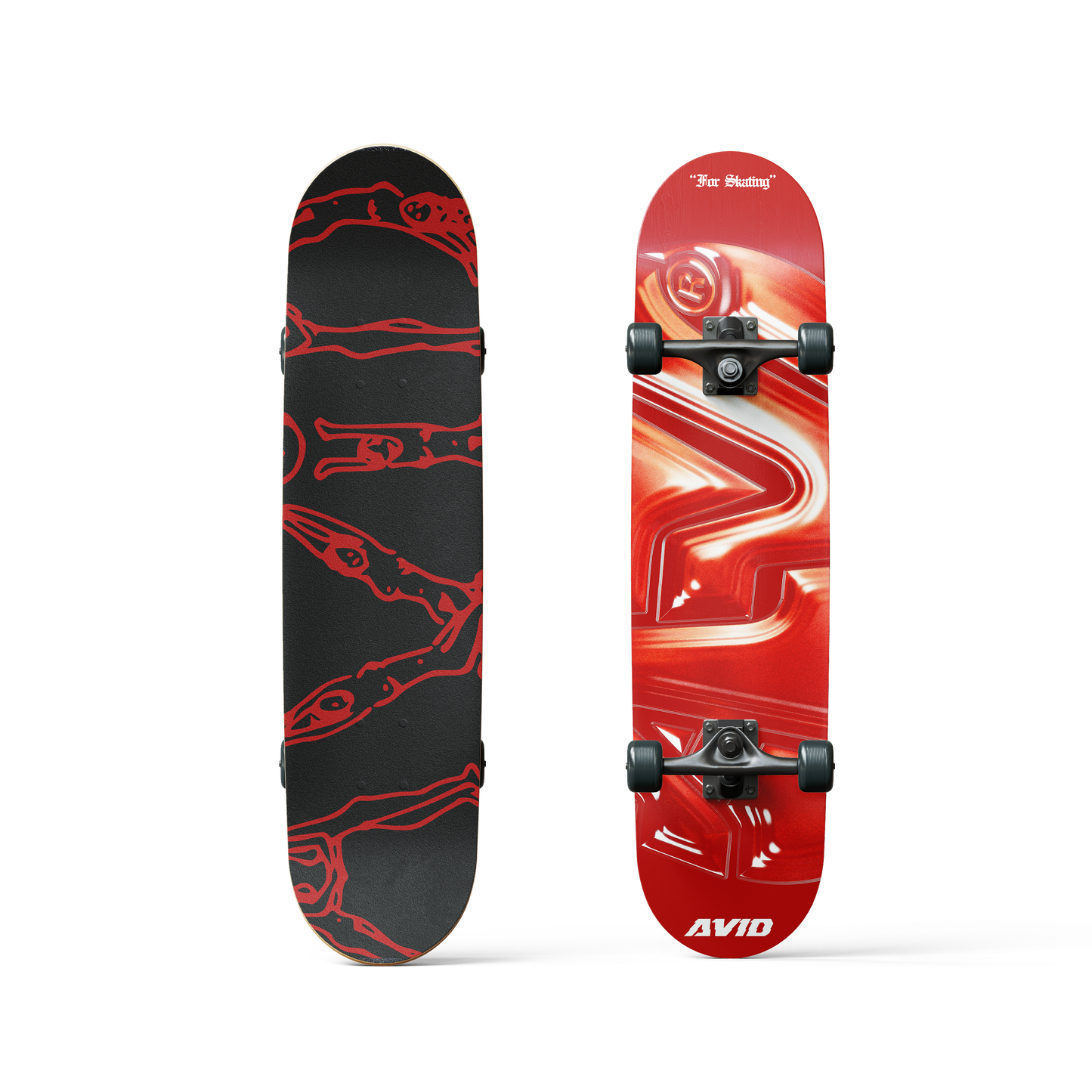 AVID CLARET SKATEBOARD