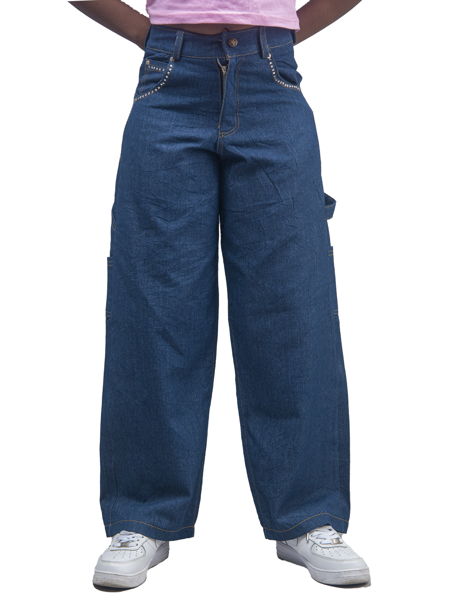 Glittered websting jeanie