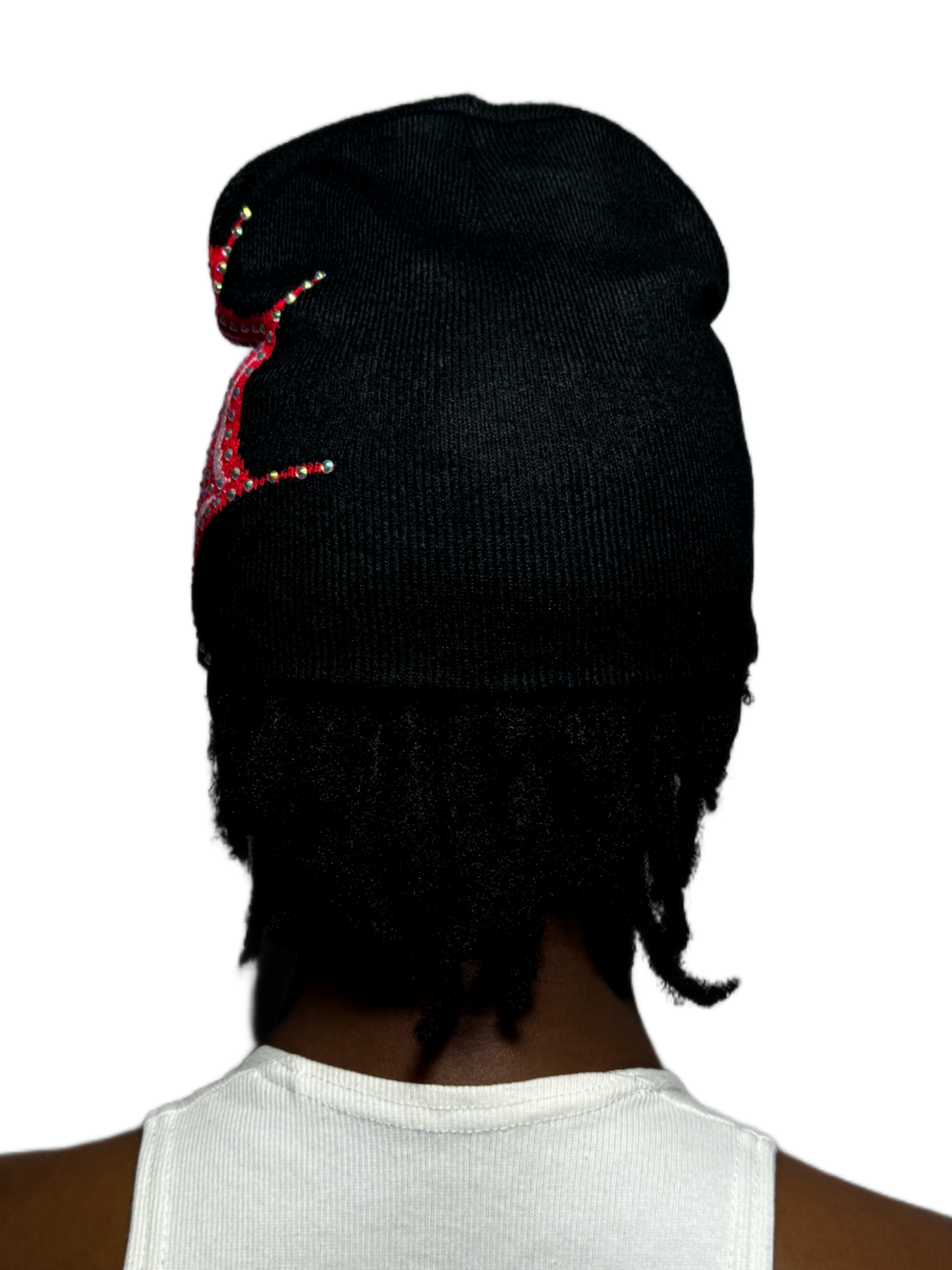 Glittered Websting Beanie