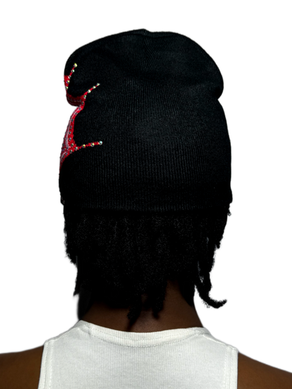 Glittered Websting Beanie