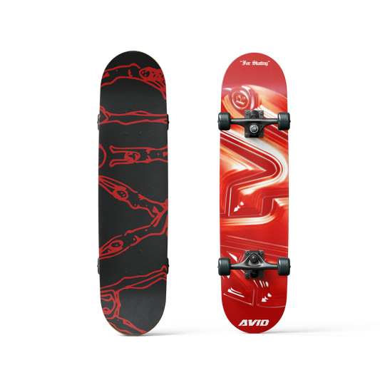 AVID CLARET SKATEBOARD