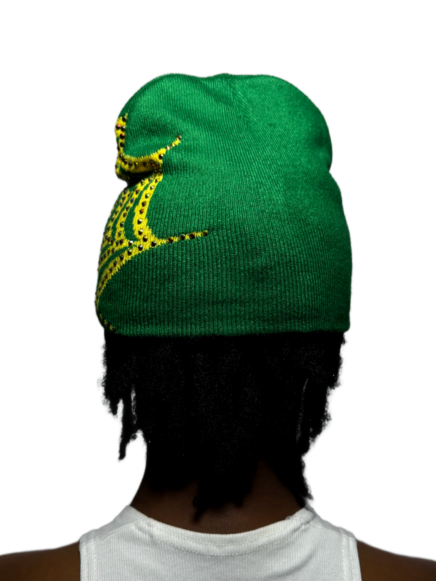 Glittered Websting Beanie