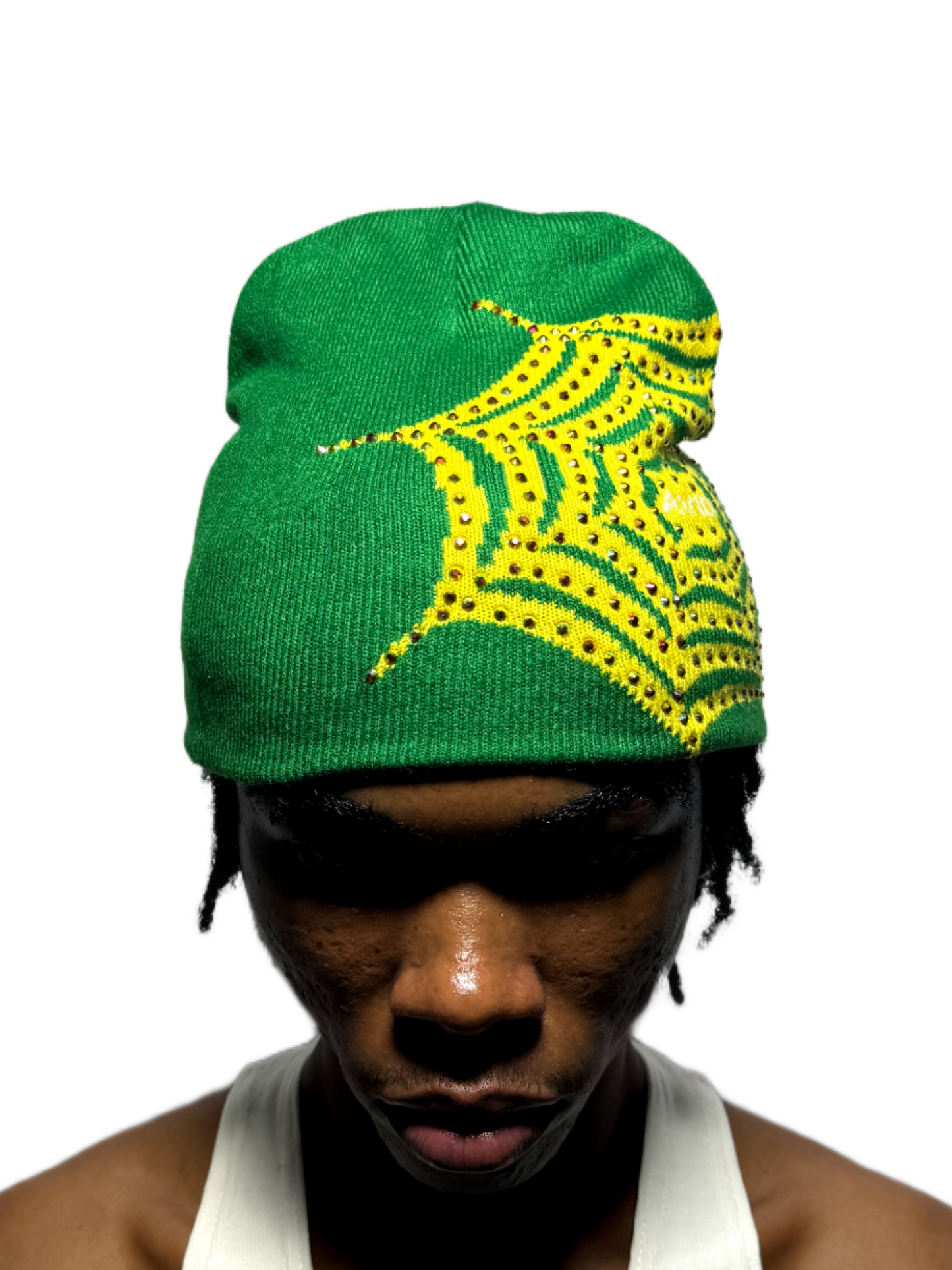 Glittered Websting Beanie