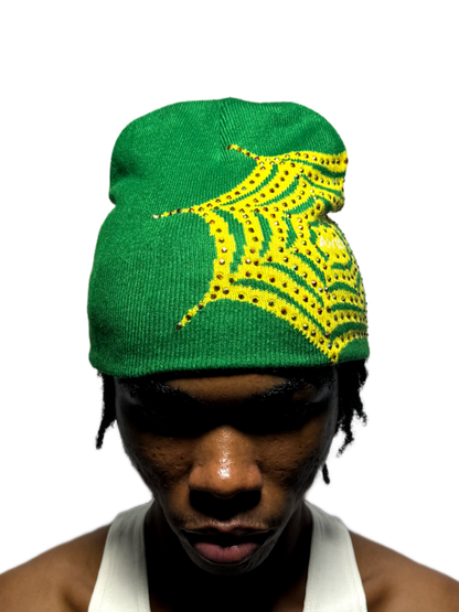 Glittered Websting Beanie