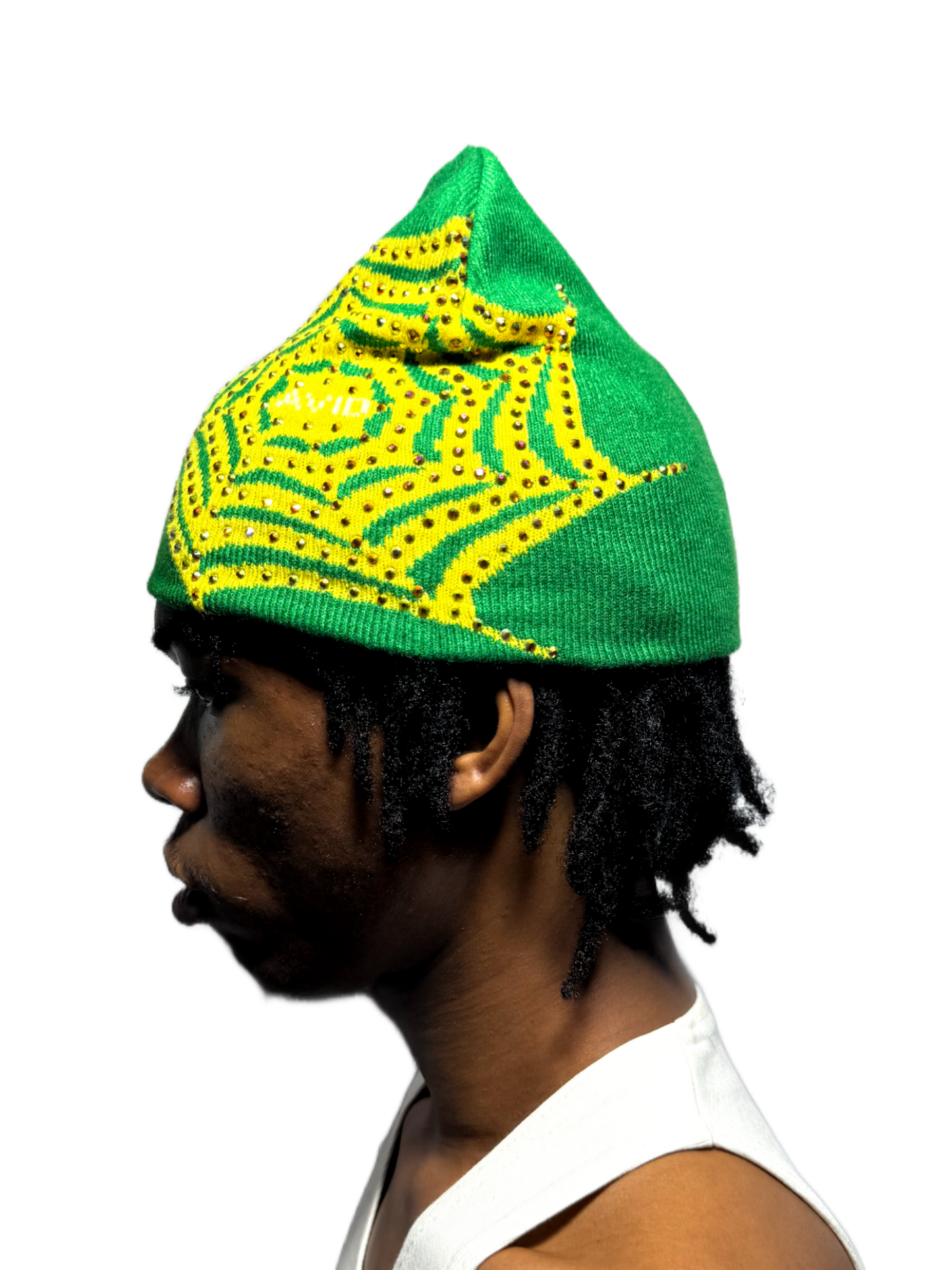 Glittered Websting Beanie