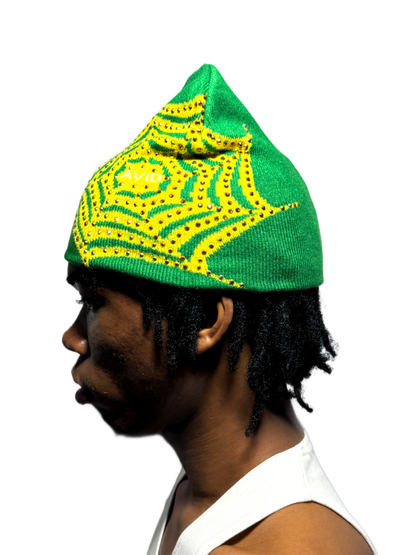 Glittered Websting Beanie