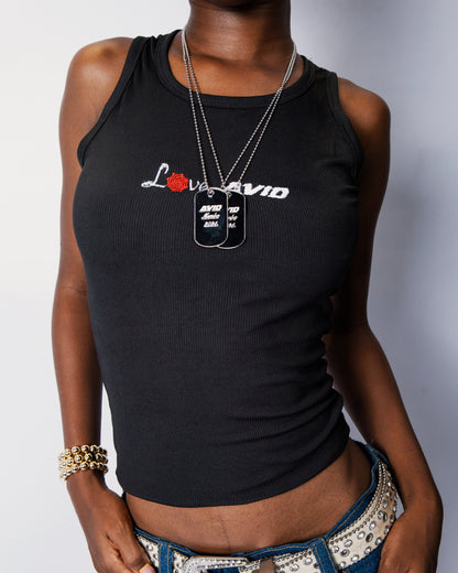 Love,Avid crop top