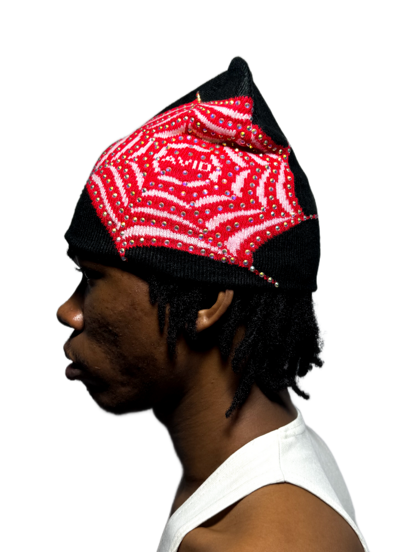 Glittered Websting Beanie